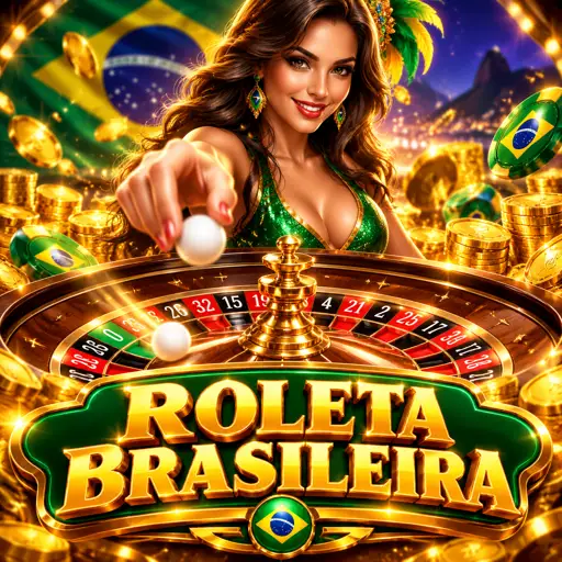 Mesa de roleta brasileira com dealer ao vivo
