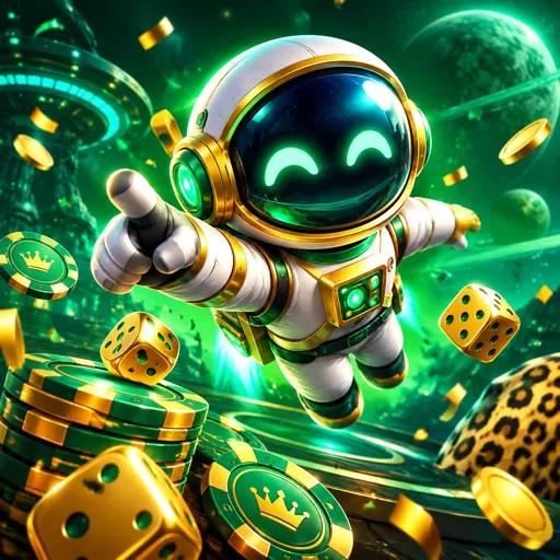 Rodada do Spaceman em andamento com multiplicador de 12,4x na tela