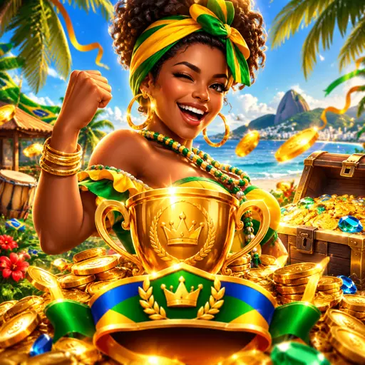 Card do torneio de slots do j77.com com troféu e prêmio em dinheiro